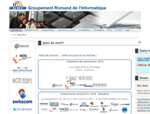 Tablet Screenshot of gri-portal.ch